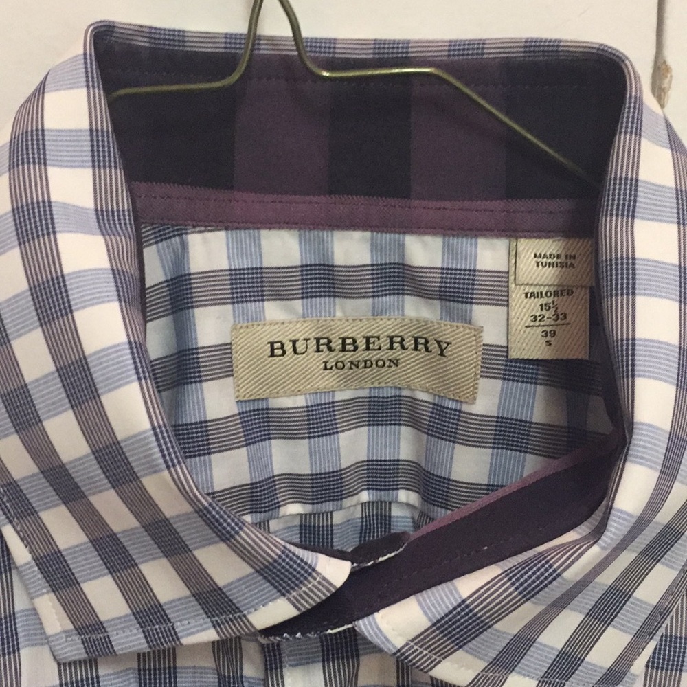 Burberry men’s button down size S / 15.5